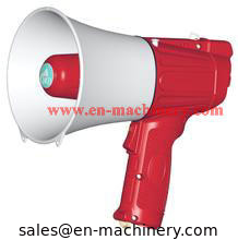 Megaphone CE Certified 45W High Power Car Megaphone with VHF Wireless Microphone
