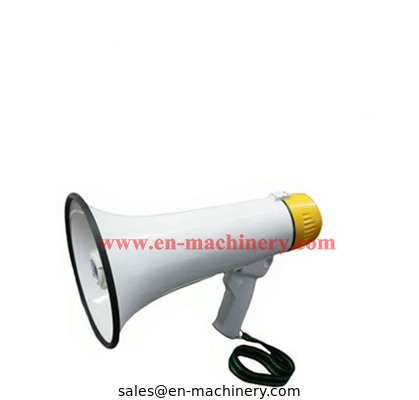 Megaphone CE Certified 45W High Power Car Megaphone with VHF Wireless Microphone