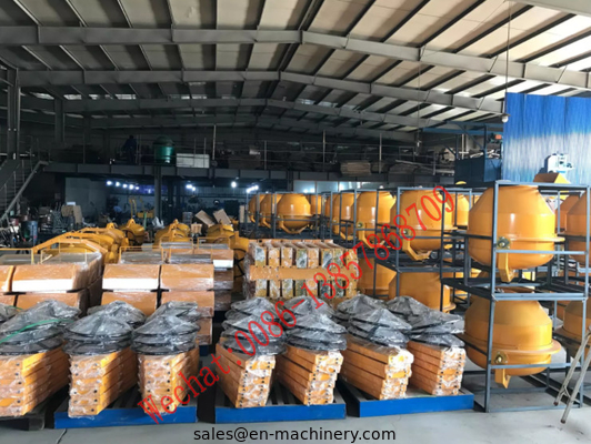 Mobile Concrete Mixer Machine 350L Small Gasoline Diesel Seft-Load Concrete Mixer